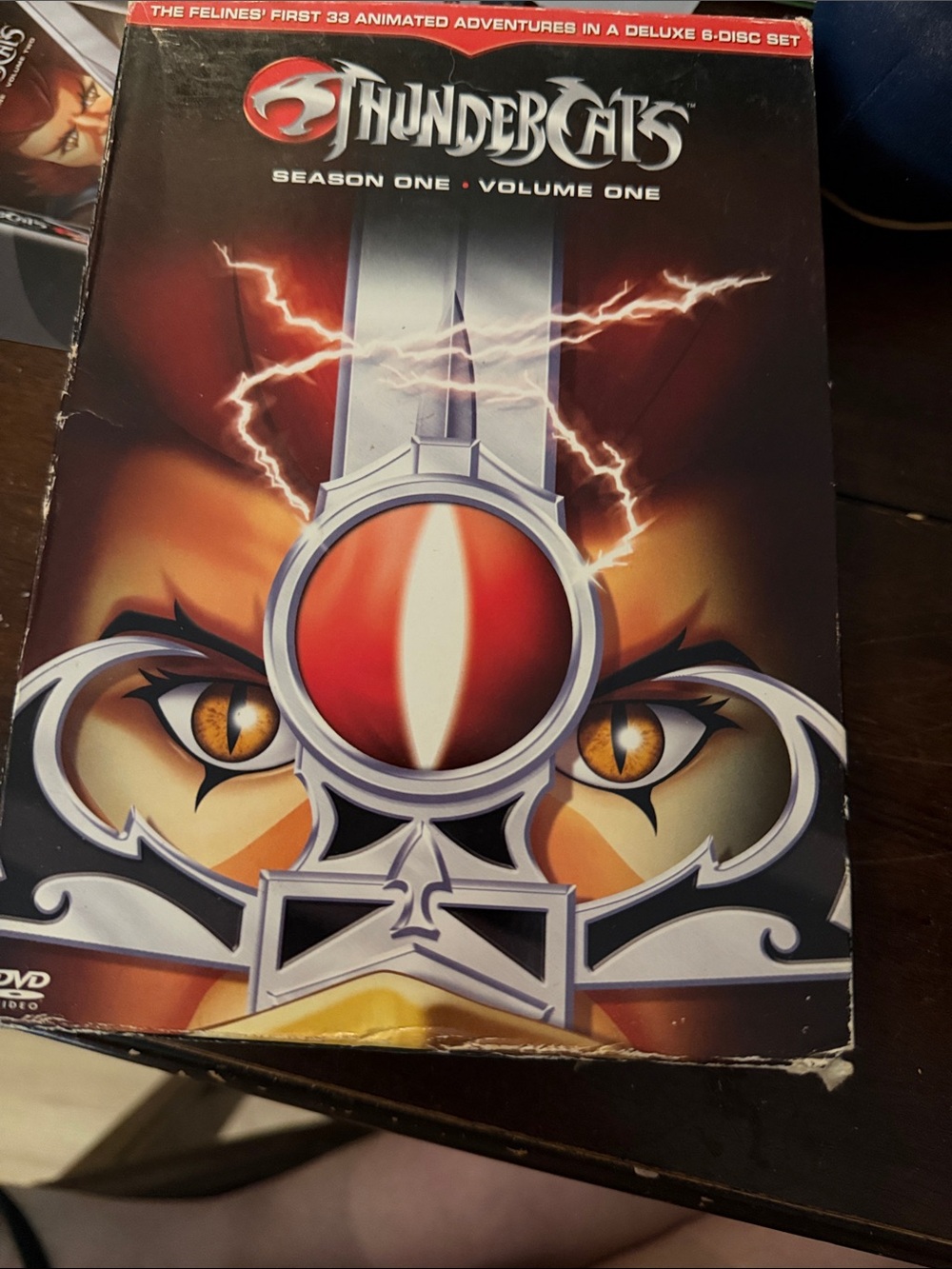 ThunderCats Season One Volume One DVD Box Set - Red & Orange Artwork